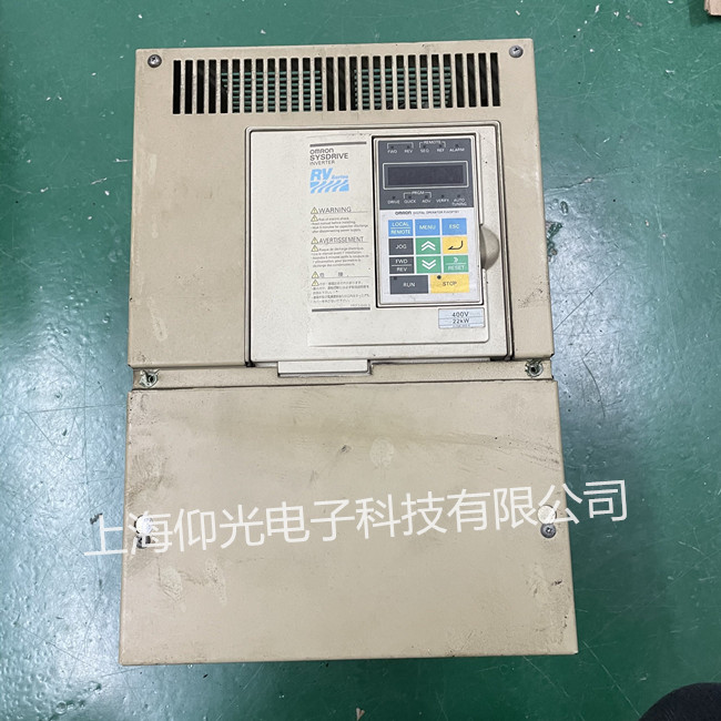 歐姆龍OMRON變頻器維修3G3RV-B4220-ZV1顯示報(bào)警代碼修理