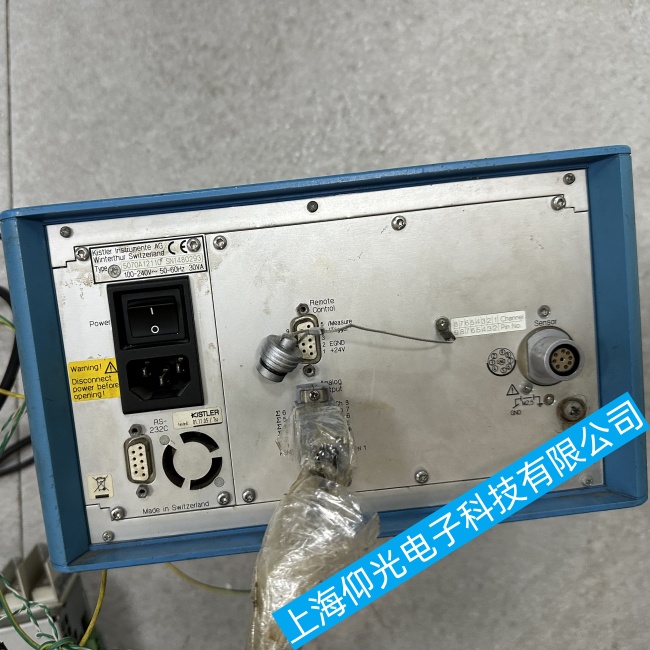 KISTLER奇石樂(lè)電荷放大器5070A12110顯示內(nèi)容異常故障維修公司哪家好